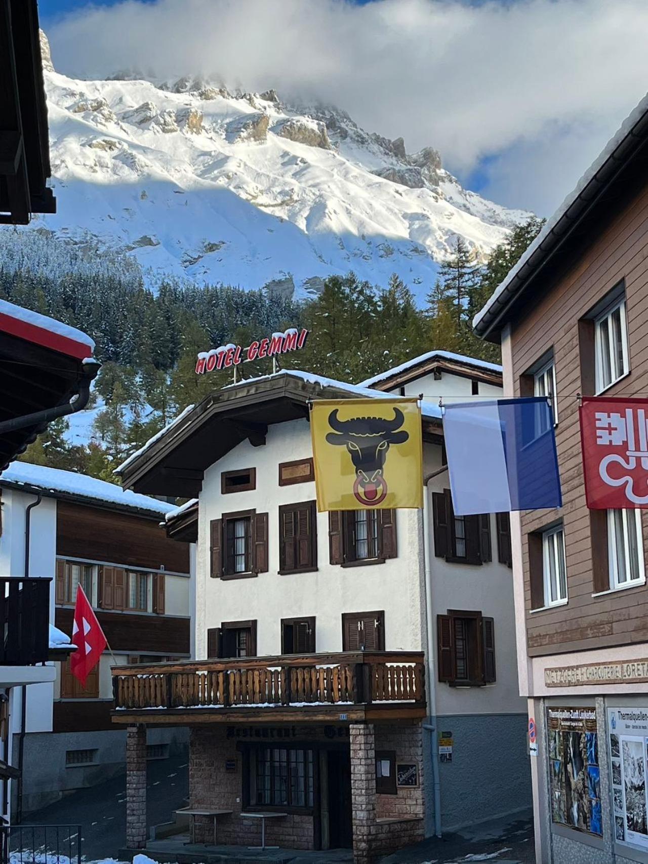 Hotel Gemmi Leukerbad Exterior foto